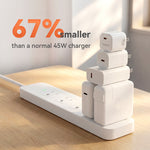 45W GaN Charger White