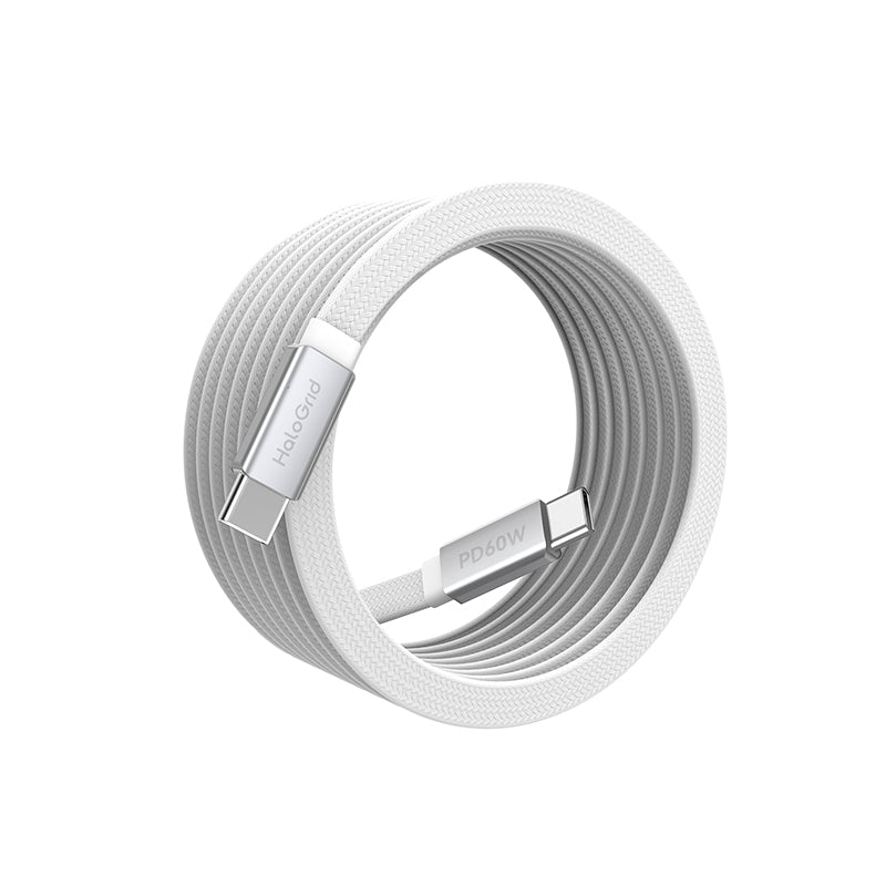 1.2 Meter Ultra-slim USB Cable White