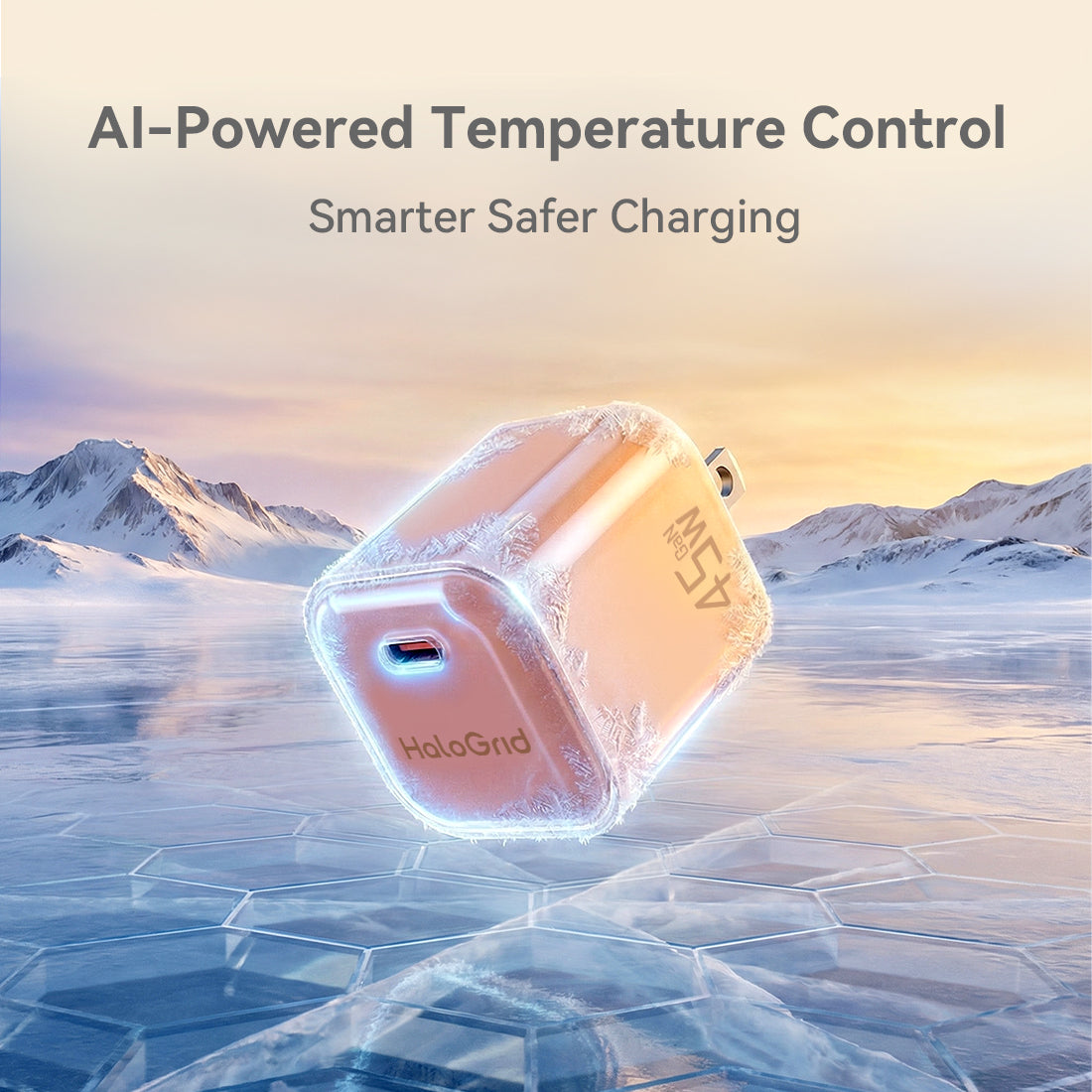 45W GaN Charger Orange